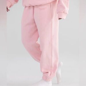 Comfrt Bubblegum Pastel Sweatpants Joggers Pink Womens Size Medium NEW
